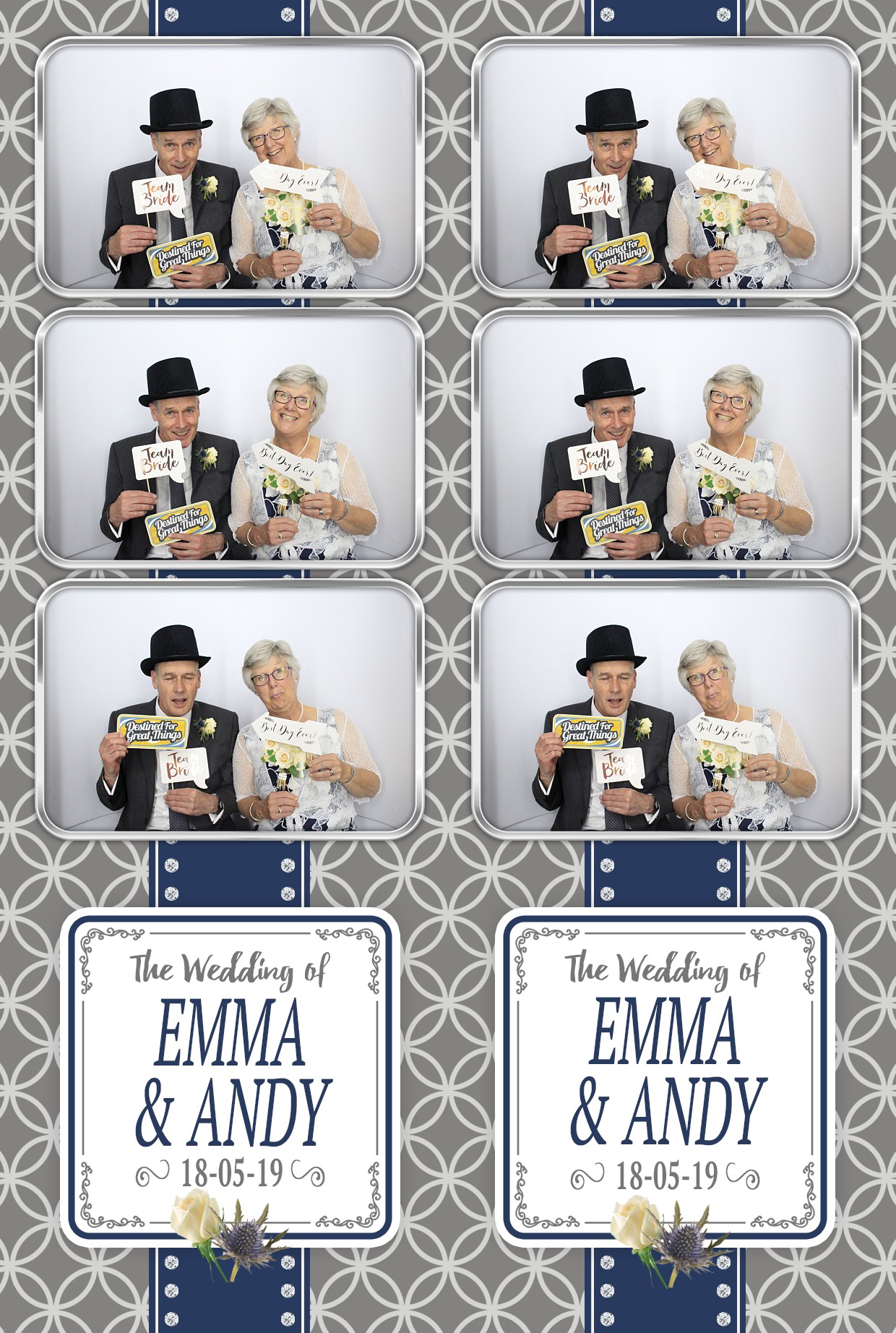Andy and Emma's Wedding | View more photos from the event at gallery.myphotoboothexperience.co.uk/u/MyPhotoBoothExperienceLtd/Andy-and-Emmas-Wedding